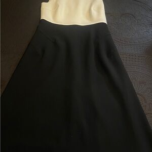 Elegant Black and Cream Women's Skirt